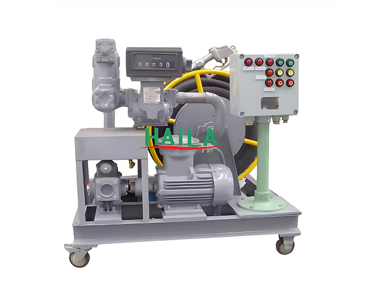 Hot Sale hohe Durchfluss rate Schiebe schaufel pumpe Tank pumpe Mobile Kraftstoff einheit